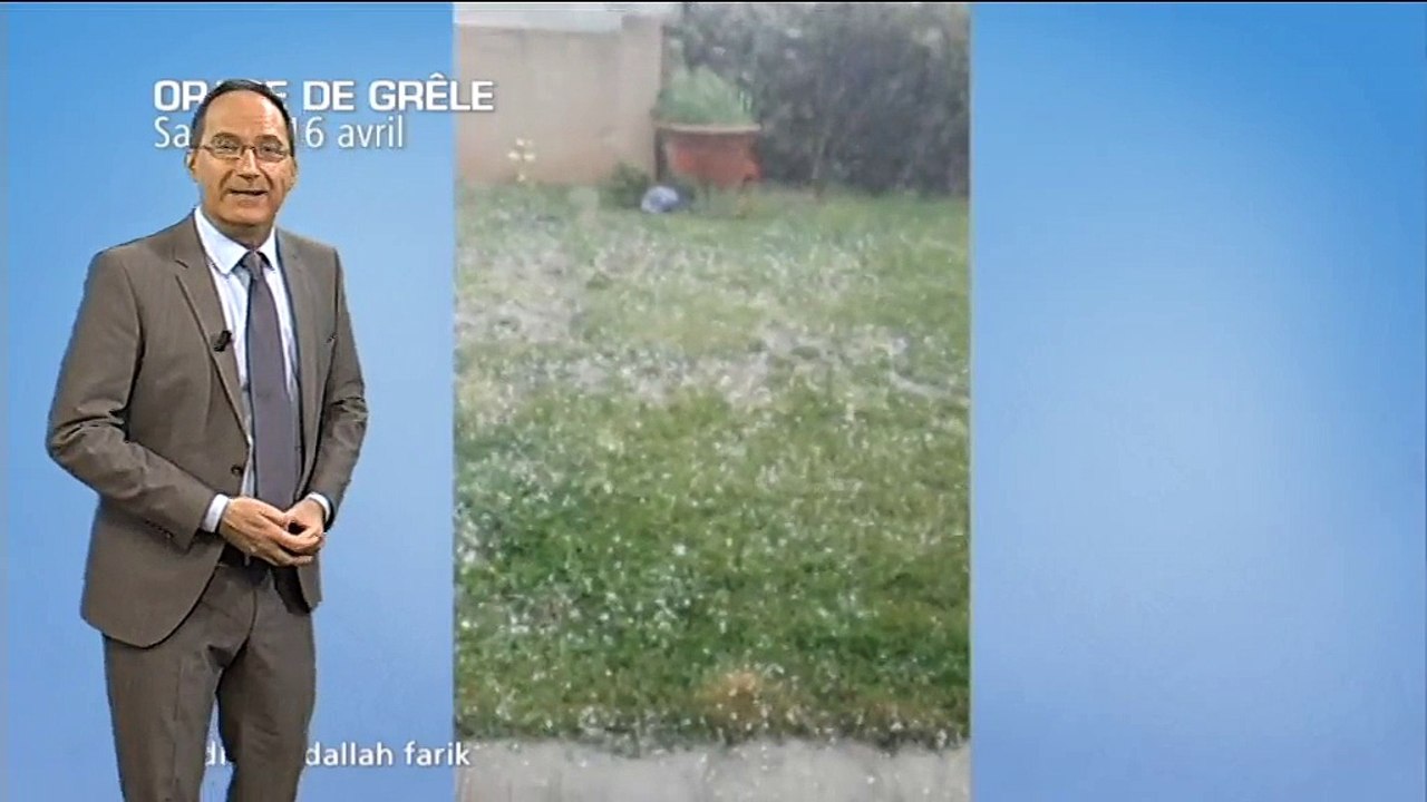 Chutes de grêle dans le sud ouest de la France