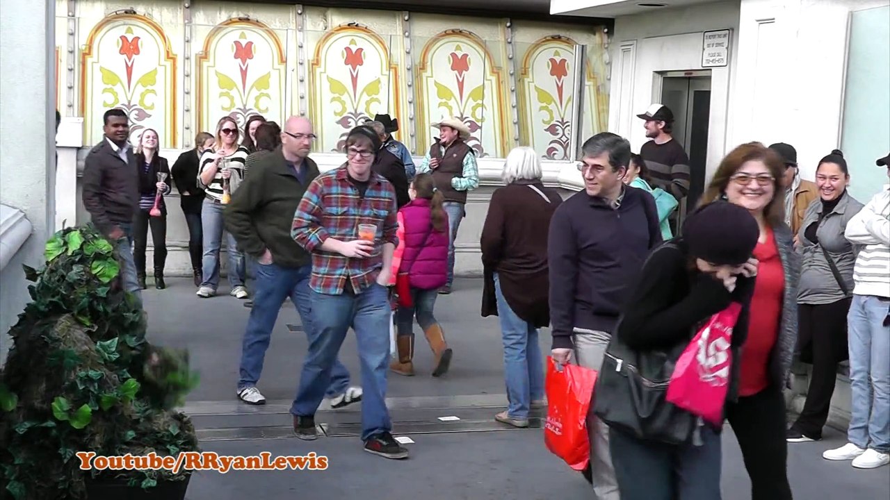 FUNNY PRANK! BUSHMAN SCARE PRANK #239   Ryan Lewis Pranks