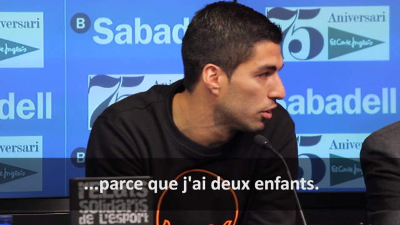 Barcelone - Suarez au bord des larmes