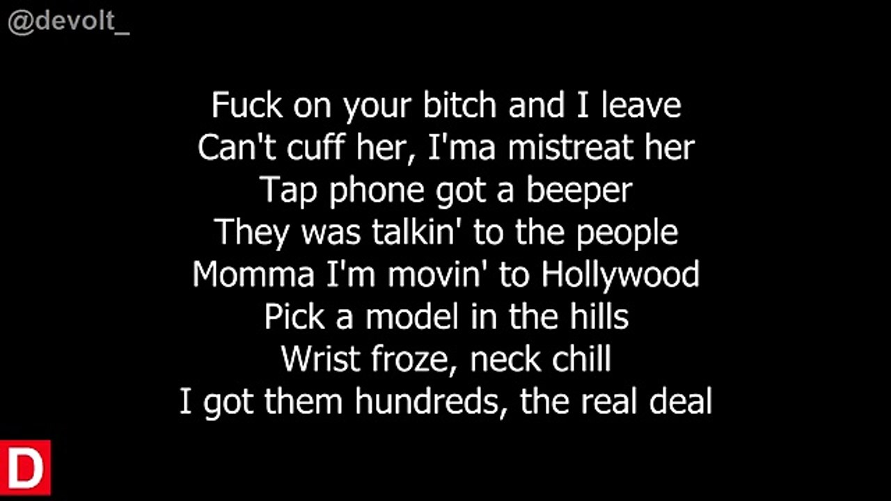 Rich The Kid ft. Migos & Famous Dex - Real Deal (Lyrics on screen)