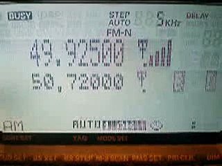 Baby Monitor Frequency - TV on, someone snoring!