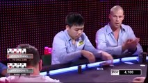 Daniel Cates flops trips in Pot Limit Omaha cash game but gets frustrated