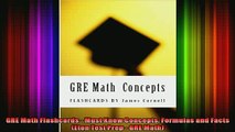 READ FREE FULL EBOOK DOWNLOAD  GRE Math Flashcards  Must Know Concepts Formulas and Facts Eton Test Prep  GRE Math Full Ebook Online Free