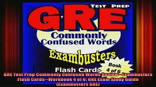 READ book  GRE Test Prep Commonly Confused Words ReviewExambusters Flash CardsWorkbook 4 of 6 Full Free