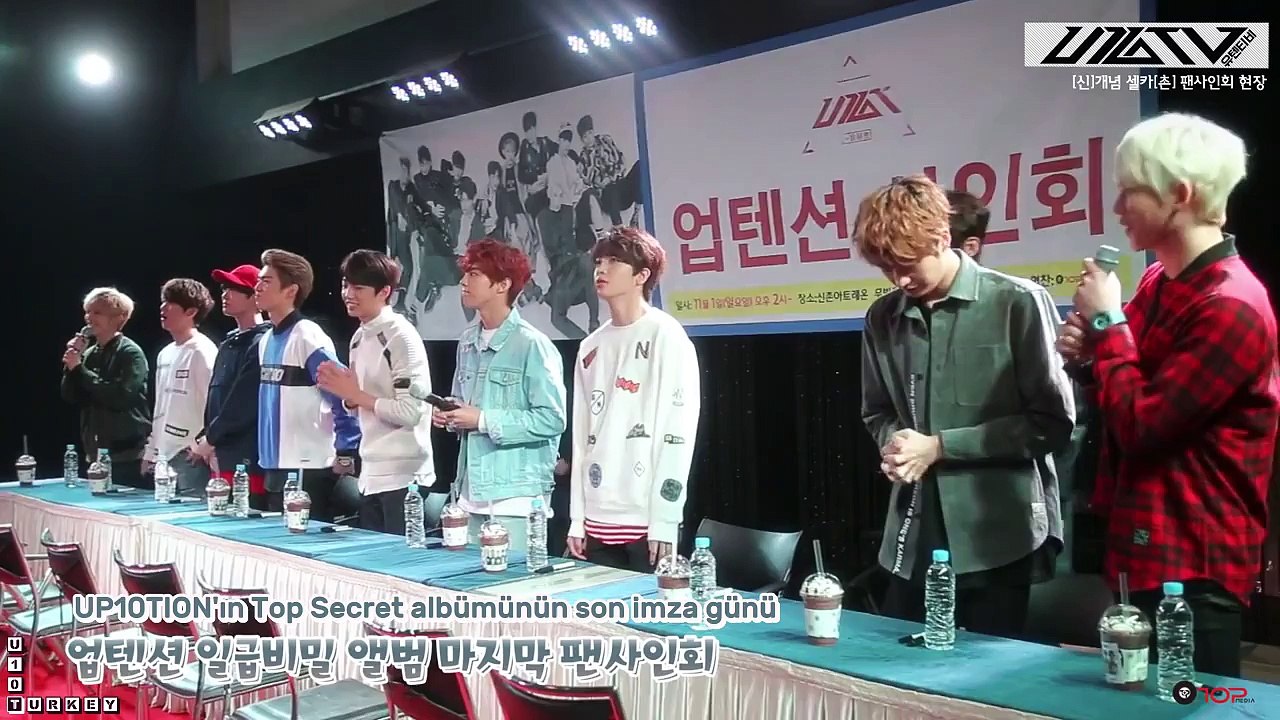 [11.11.2015] U10TV 14. Bölüm - UP10TION'ın Shinchon (Son) İmza Etkinliği (Türkçe Altyazılı)