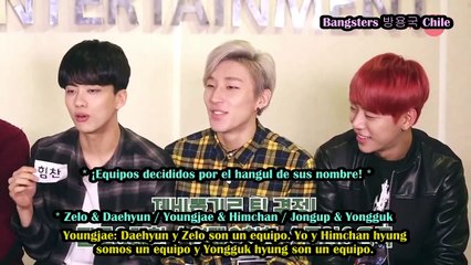 [Sub Español] B.A.P Juego del Pepero para News Ade.