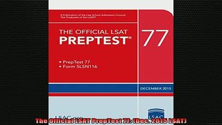 Free Full PDF Downlaod  The Official LSAT PrepTest 77 Dec 2015 LSAT Full EBook