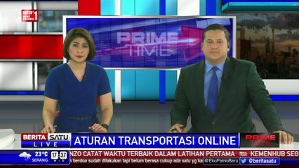 Скачать видео: Kemenhub Larang Transportasi Online Tentukan Tarif Sendiri