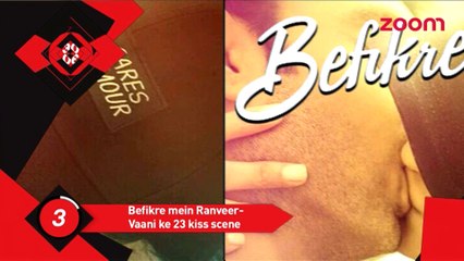 Ranveer Singh and Vaani Kapoor to have 23 kiss scene in 'Befikre' - Bollywood News #TMT