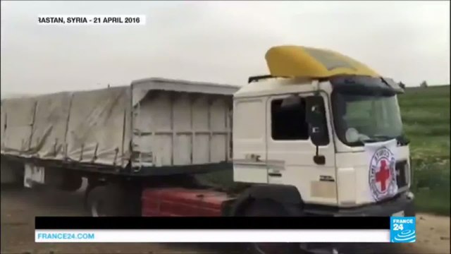 War in Syria: Aid arrives in besieged areas, despite stumbling ceasefire