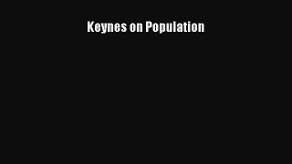 Read Keynes on Population PDF Online
