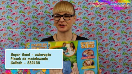 Goliath - Super Sand / Piasek do Modelowania - Animals / Zwierzęta - 83213 - Recenzja