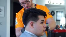 Mens Haircut  Disconnected Undercut Drop Fade 2016