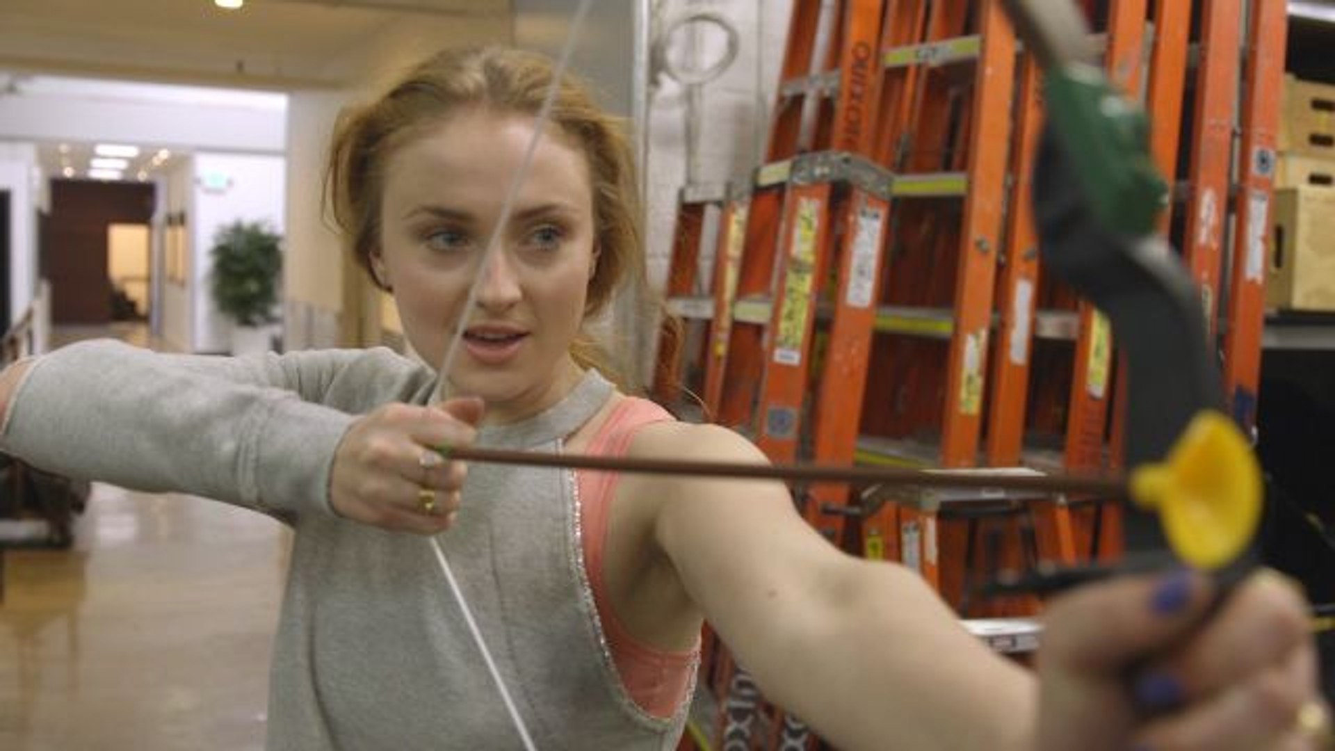 Sophie turner archery