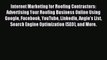 Read Internet Marketing for Roofing Contractors: Advertising Your Roofing Business Online Using