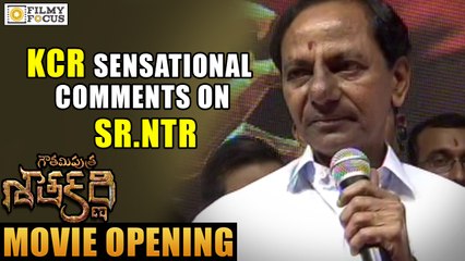 KCR Sensational Speech about Sr.NTR at GPSK Movie Opening - Filmyfocus.com