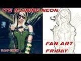 How to use photo reference | For Comics | Its Raining Neon Arrow Cosplayer