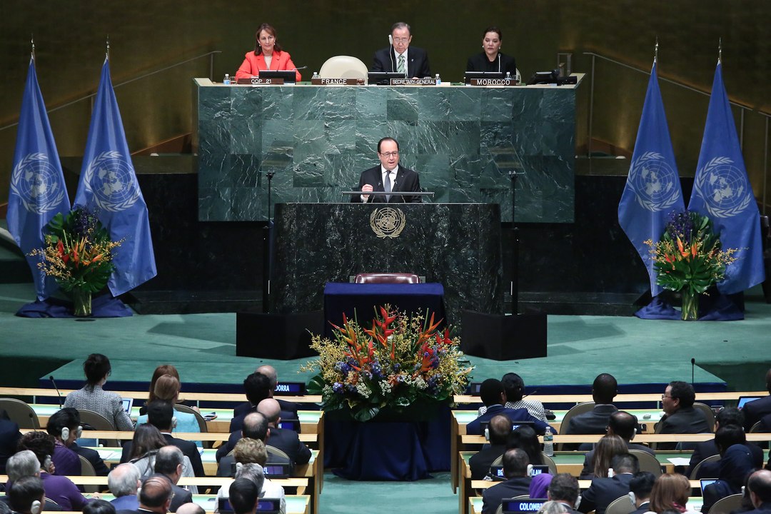 Discours lors de la cérémonie de signature de l’Accord de Paris