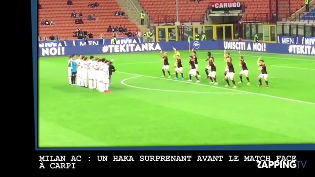 Milan AC : Un haka surprenant avant le match face à Carpi (vidéo)