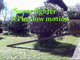 tamiya super fighter g jumping in slow motion