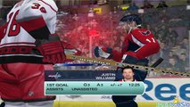 NHL 09-Dynasty mode-Washington Capitals vs Carolina Hurricanes-Game 12
