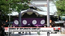 Some Japanese Cabinet members, lawmakers visit war shrine, Seoul urges Tokyo to squarely face history