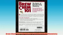 Free   Brew Chem 101 The Basics of Homebrewing Chemistry Read Download