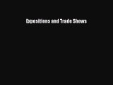 Download Expositions and Trade Shows PDF Free