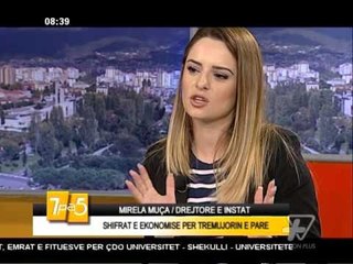 7pa5 - Shifrat e ekonomise per tremujorin e pare - 21 Prill 2016 - Show - Vizion Plus