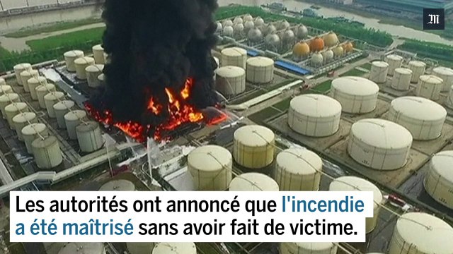 Un incendie ravage un entrepôt de produits chimiques en Chine