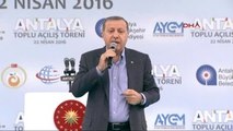 Antalya - Cumhurbaşkanı Erdoğan, Toplu Açılış Töreninde Konuştu 2