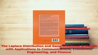 Read  The Laplace Distribution and Generalizations A Revisit with Applications to Ebook Free