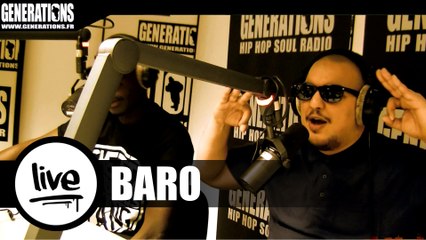 Baro - Haschich Boy // Sorry (Live des studios de Generations)
