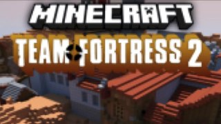 Minecraft Team Fortress 2 Dustbowl VS Dinnerbone etc