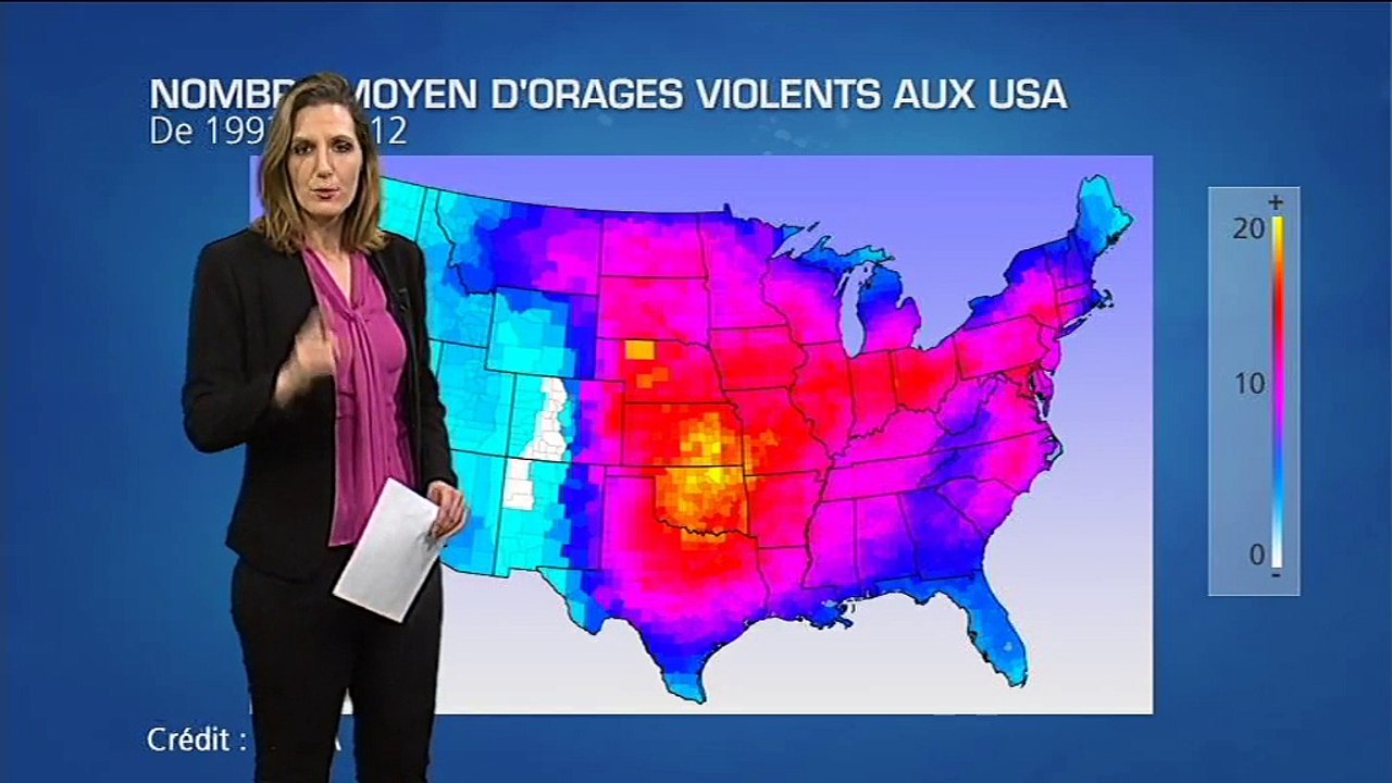 Les orages aux USA
