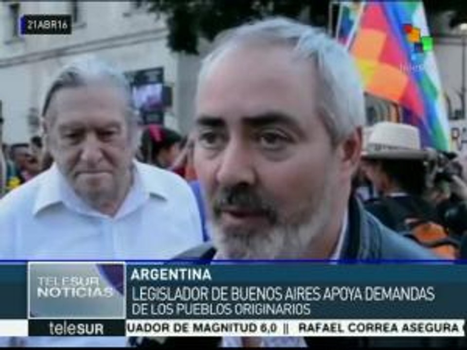 Argentina: marchan en defensa de los derechos de pueblos originarios