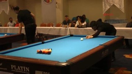 Türkiye Pool Bilardo Şampiyonası 1'inci Etap Müsabakaları Devam Ediyor