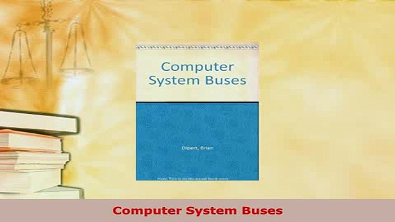 Download  Computer System Buses Free Books