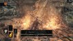 Dark Souls III - Undead Settlement: Estus Shard Location Near Big Burning Tree Gameplay Sequence PS4