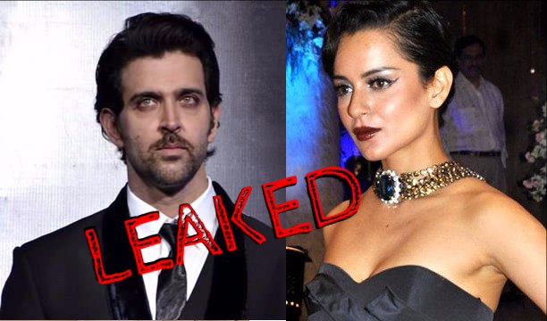 OMG! Hrithik Roshan and Kangana Ranaut's Private Conversations Leaked