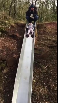 Le toboggan le plus lent du monde