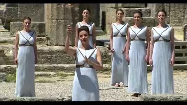 Using of Sun rays to spark the flame of Rio Olympic Games