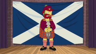 THE SIMPSONS | Willies Views On Scottish Independence | ANIMATION on FOX