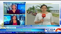 CUBRIMIENTO NTN24 | Crece desesperación entre los habitantes de Manta por réplicas del terremoto en Ecuador