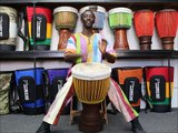 Drumskull Drums & Ibou Ngom - Ivory Coast Iroko Djembe