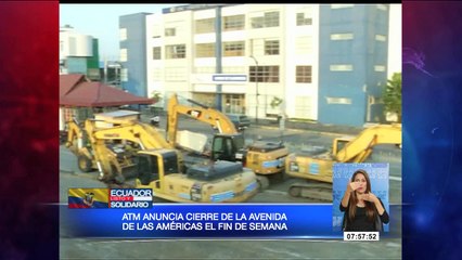 ATM anuncia cierre de las avenida de Las Américas el fin de semana