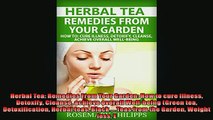 READ book  Herbal Tea Remedies From Your Garden How to cure Illness Detoxify Cleanse achieve  FREE BOOOK ONLINE