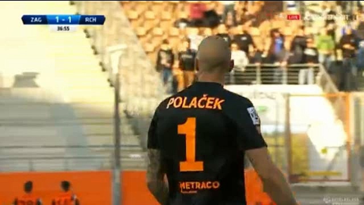Krzysztof Piątek Goal HD - Zaglebie Lubin 1-1 Ruch Chorzow - 22-04-2016