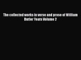 [PDF] The collected works in verse and prose of William Butler Yeats Volume 2 [Download] Online