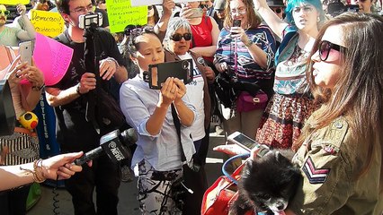 April 20th 2016-Protest at the Board of Elections in Brooklyn N.Y-2 by Mark Apollo